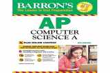 9781438009193-1438009194-Barron's AP Computer Science A with Online Tests