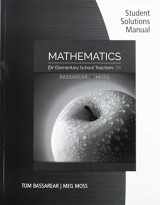9780357025536-0357025539-Student Solutions Manual for Bassarear/Moss's Mathematics for Elementary School Teachers