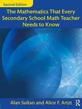 9781138228610-1138228613-The Mathematics That Every Secondary School Math Teacher Needs to Know (Studies in Mathematical Thinking and Learning Series)