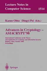9783540651093-3540651098-Advances in Cryptology ― ASIACRYPT’98: International Conference on the Theory and Application of Cryptology and Information Security, Beijing, China, ... (Lecture Notes in Computer Science, 1514)