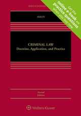 9781454894919-1454894911-Criminal Law: Doctrine, Application, and Practice (Aspen Casebook)