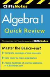 9780470880289-0470880287-CliffsNotes Algebra I Quick Review: 2nd Edition
