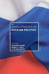 9781352004670-1352004674-Developments in Russian Politics 9 (Developments in Politics)