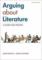 9781319215927-1319215920-Arguing About Literature: A Guide and Reader