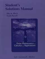 9780133877144-0133877140-Finite Mathematics and Calculus with Applications, Books a la Carte Edition & Student Solutions Manual for Finite Mathematics and Calculus with Applications Package