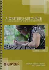 9780077459345-0077459342-A Writer's Resource: A Handbook for Writing and Research (2011 Custom Edition for Strayer University)