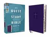 9780310456582-0310456584-NIV, Quest Study Bible, Personal Size, Leathersoft, Blue, Thumb Indexed, Comfort Print: The Only Q and A Study Bible