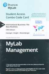 9780135636909-0135636906-International Business: The New Realities -- MyLab Management with Pearson eText + Print Combo Access Code