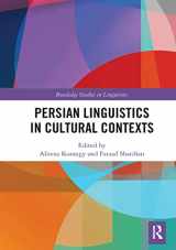 9780367559373-0367559374-Persian Linguistics in Cultural Contexts (Routledge Studies in Linguistics)