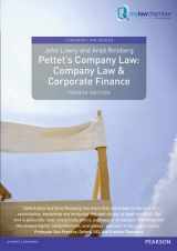 9781408272831-1408272830-Pettet's Company Law: Company Law & Corporate Finance, Uk Edition (Longman Law Series)