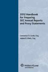 9780808028185-0808028189-Handbook for Preparing SEC Annual Reports & Proxy Statements, 2012 Edition