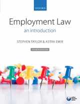 9780198705390-0198705395-Employment Law: an introduction