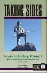 9780072850291-0072850299-Taking Sides: Clashing Views on Controversial Issues in American History, Volume I