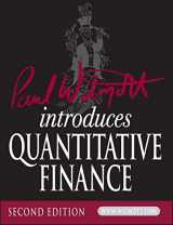 9780470319581-0470319585-Paul Wilmott Introduces Quantitative Finance