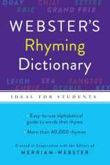 9781596951747-1596951745-Webster's Rhyming Dictionary, Newest Edition