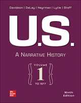 9781260705720-1260705722-Looseleaf for U.S.: A Narrative History, Volume 1: To 1877