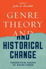 9780813940113-0813940117-Genre Theory and Historical Change: Theoretical Essays of Ralph Cohen
