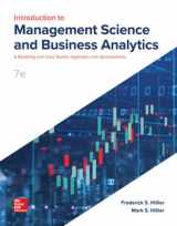 9781265462819-126546281X-Loose Leaf for Introduction to Management Science and Business Analytics: A Modeling and Case Studies, 7th edition