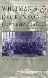 9780809320318-0809320312-Whitman's & Dickinson's Contemporaries: An Anthology of their Verse