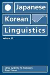 9781575863429-1575863421-Japanese/Korean Linguistics, Volume 10 (Volume 10)
