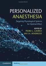 9781107579255-1107579252-Personalized Anaesthesia: Targeting Physiological Systems for Optimal Effect