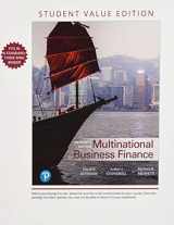 9780134830230-0134830237-Multinational Business Finance, Student Value Edition Plus MyLab Finance with Pearson eText -- Access Card Package