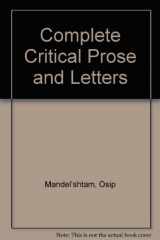 9780882331638-0882331639-Mandelstam: The complete critical prose and letters
