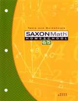 9781591413226-1591413222-Saxon Math Homeschool 6/5: Tests and Worksheets
