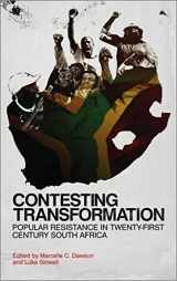 9780745332734-0745332730-Contesting Transformation: Popular Resistance in Twenty-First Century South Africa