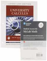 9780135308066-0135308062-University Calculus, Single Variable Loose-Leaf Version plus MyLab Math with Pearson eText -- 24-Month Access Card Package