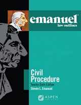 9781454897460-1454897465-Emanuel Law Outlines for Civil Procedure