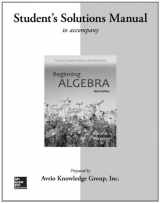 9780077574147-0077574141-Student Solutions Manual for Beginning Algebra