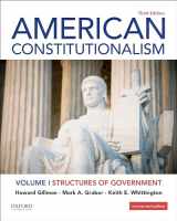 9780197527634-0197527639-American Constitutionalism: Volume I: Structures of Government