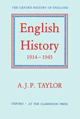 9780198217152-0198217153-English History, 1914-1945 (Oxford History of England)