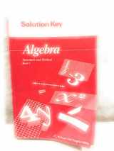 9780395677643-0395677645-Algebra: Structure and Method: Solution Key, Book 1