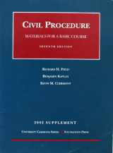 9781587783517-1587783517-Field, Kaplan and Clermont's 2002 Supplement to Materials for a Basic Course in Civil Procedure (7th Edition; University Casebook Series)