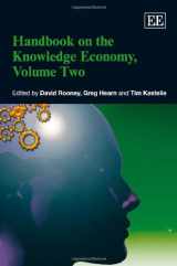 9781849801744-1849801746-Handbook on the Knowledge Economy, Volume Two (Research Handbooks in Business and Management series)