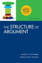 9780312692155-0312692153-The Structure of Argument with 2009 MLA and 2010 APA Updates