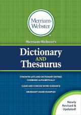 9780877797425-0877797420-Merriam-Webster's Dictionary and Thesaurus, Newest Edition, Trade Paperback