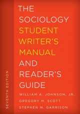 9781442266957-1442266953-The Sociology Student Writer's Manual and Reader's Guide (Volume 2) (The Student Writer's Manual: A Guide to Reading and Writing, 2)