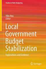 9783319151854-3319151851-Local Government Budget Stabilization: Explorations and Evidence (Studies in Public Budgeting, 2)