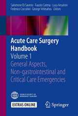 9783319153407-3319153404-Acute Care Surgery Handbook: Volume 1 General Aspects, Non-gastrointestinal and Critical Care Emergencies
