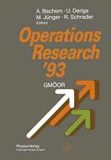9783790807943-379080794X-Operations Research ’93: Extended Abstracts of the 18th Symposium on Operations Research held at the University of Cologne September 1–3, 1993 (SYMPOSIUM ON OPERATIONS RESEARCH//PROCEEDINGS)