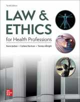 9781266290374-1266290370-Loose Leaf for Law & Ethics for the Health Professions