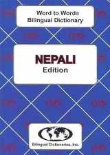 9780933146617-0933146612-Nepali edition Word To Word Bilingual Dictionary