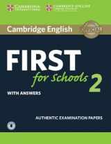9781316503522-1316503526-Cambridge English First for Schools 2 Student's Book with answers and Audio: Authentic Examination Papers (FCE Practice Tests)
