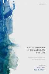 9780198885306-019888530X-Methodology in Private Law Theory: Between New Private Law and Rechtsdogmatik (Oxford Private Law Theory)