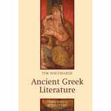 9780745627922-0745627927-Ancient Greek Literature (Cultural History of Literature)