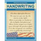 9781934732625-1934732621-Writing for Learning Series: Cursive Enrichment, Grade 4