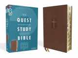 9780310450856-0310450853-NIV, Quest Study Bible, Leathersoft, Brown, Thumb Indexed, Comfort Print: The Only Q and A Study Bible
